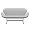 Fritz Hansen Swan™ Sofa 2 Seater, Silver Grey/Sunniva Natural/Light Grey