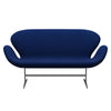 Fritz Hansen Swan™ Sofa 2 Seater, Silver Grey/Tonus Royal Blue