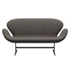 Fritz Hansen Swan™ Sofa 2 Seater, Warm Graphite/Canvas Grey