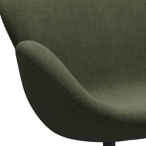 [product_category]-Fritz Hansen Swan Sofa 2 Seater, Warm Graphite/Canvas Moss Green-Fritz Hansen-3321-CA0926-WGBASE-FRI-7