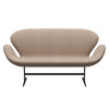 Fritz Hansen Swan™ Sofa 2 Seater, Warm Graphite/Canvas Sand