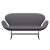 Fritz Hansen Swan™ Sofa 2 Seater, Warm Graphite/Capture Dark Grey