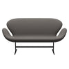 Fritz Hansen Swan™ Sofa 2 Seater, Warm Graphite/Capture Warm Dark Grey