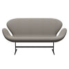 Fritz Hansen Swan™ Sofa 2 Seater, Warm Graphite/Capture Warm Grey