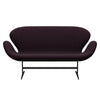 Fritz Hansen Swan™ Sofa 2 Seater, Warm Graphite/Diablo Plum