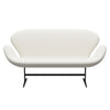 Fritz Hansen Swan™ Sofa 2 Seater, Warm Graphite/Diablo Snow