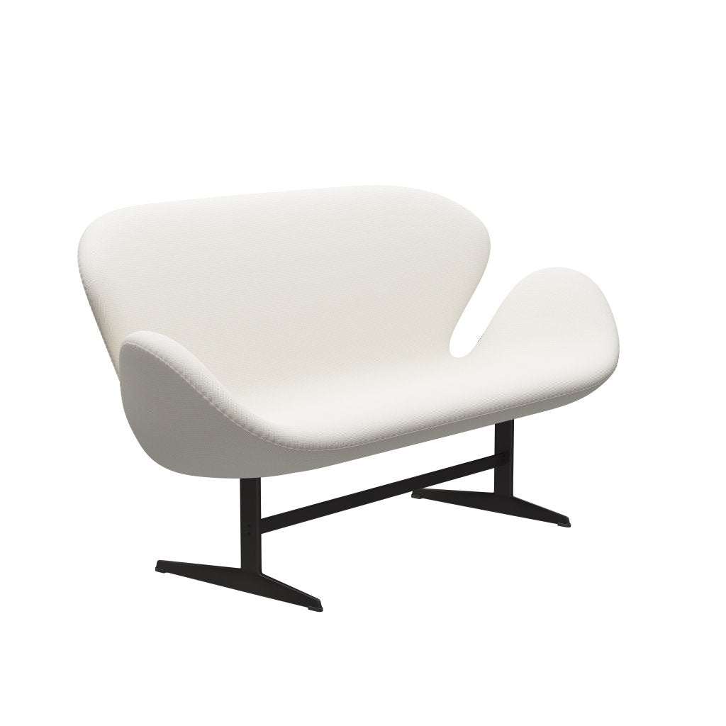 Fritz Hansen Svanesofa 2-Personers, Warm Graphite/Diablo Snow