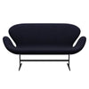 Fritz Hansen Swan™ Sofa 2 Seater, Warm Graphite/Divina Md Navy Dark