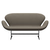 Fritz Hansen Swan Sofa 2 Seater, Warm Graphite/Fame Beige (61003)