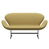 Fritz Hansen Swan™ Sofa 2 Seater, Warm Graphite/Fame Beige (62068)