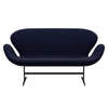 Fritz Hansen Swan™ Sofa 2 Seater, Warm Graphite/Fame Blackblue