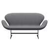 Fritz Hansen Swan™ Sofa 2 Seater, Warm Graphite/Fame Grey (60078)