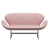 Fritz Hansen Svanesofa 2-Personers, Warm Graphite/Fame Varm Pink