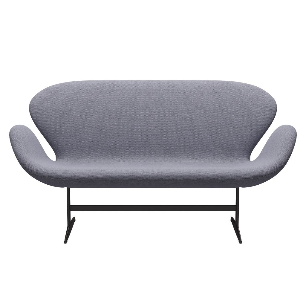 Fritz Hansen Svanesofa 2-Personers, Warm Graphite/Re-Wool Lavender/Natural