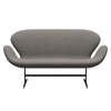 Fritz Hansen Swan™ Sofa 2 Seater, Warm Graphite/Steelcut Medium Grey