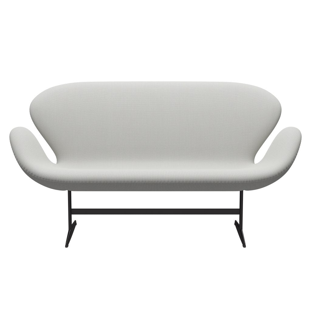 Fritz Hansen Svanesofa 2-Personers, Warm Graphite/Steelcut Trio Pale Mint Green