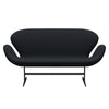 Fritz Hansen Swan™ Sofa 2 Seater, Warm Graphite/Tonus Dark Aubergine