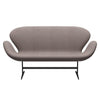 Fritz Hansen Swan™ Sofa 2 Seater, Warm Graphite/Tonus Dusty Sand