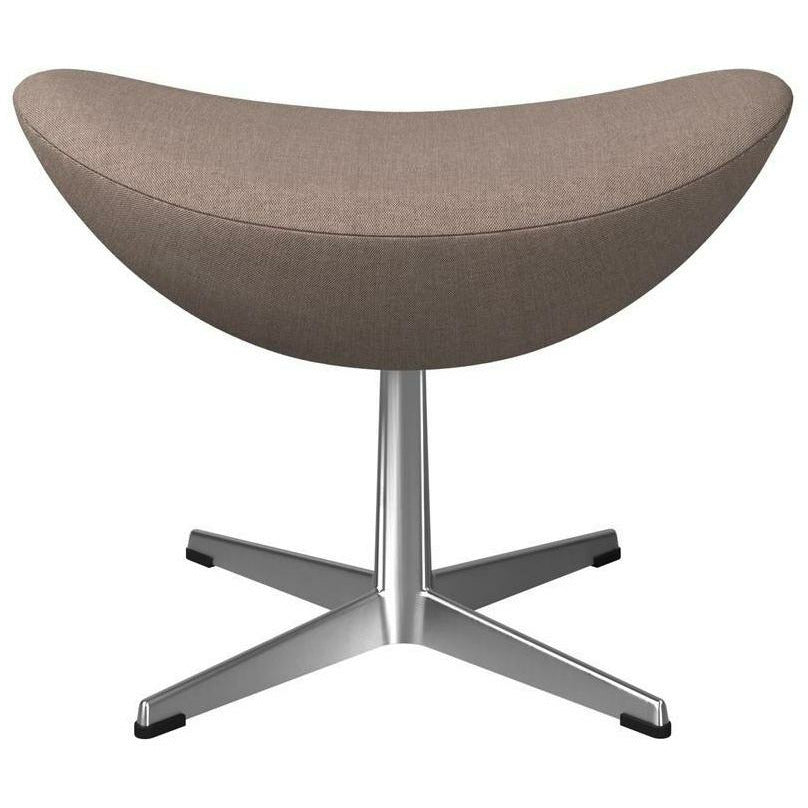 [product_category]-Fritz Hansen The Egg Footstool Fabric, Beige-Fritz Hansen-3127-Alu-Re-Wool-628-FRI-1