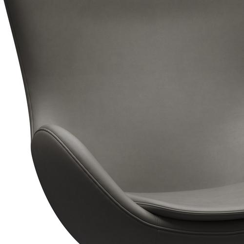 [product_category]-Fritz Hansen The Egg Lounge Chair Leather, Brown Bronze/Essential Lava-Fritz Hansen-3316-STLAVA-BBBASE-FRI-5