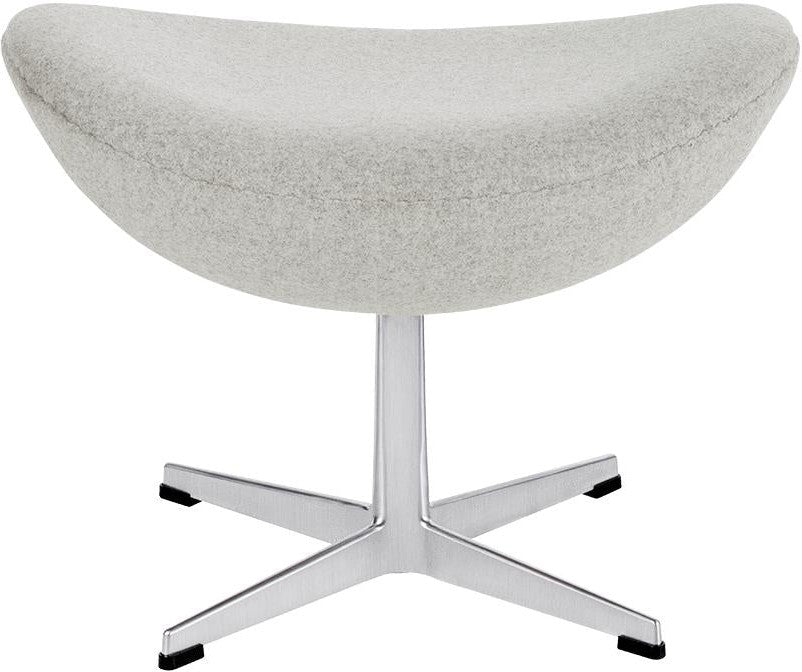 [product_category]-Fritz Hansen The Egg Stool Fabric, Divina Melange Light Grey-Fritz Hansen-3127-120-FRI-1