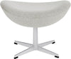 Fritz Hansen The Egg Stool Fabric, Divina Melange Light Grey