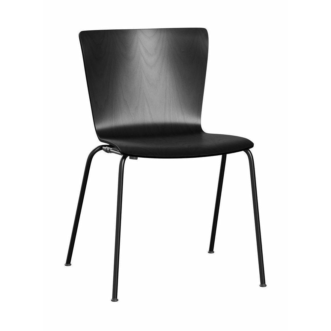 [product_category]-Fritz Hansen Vico Duo Vm112 Chair, Black/Ash Black-Fritz Hansen-VM112-Black-Black-FRI-1