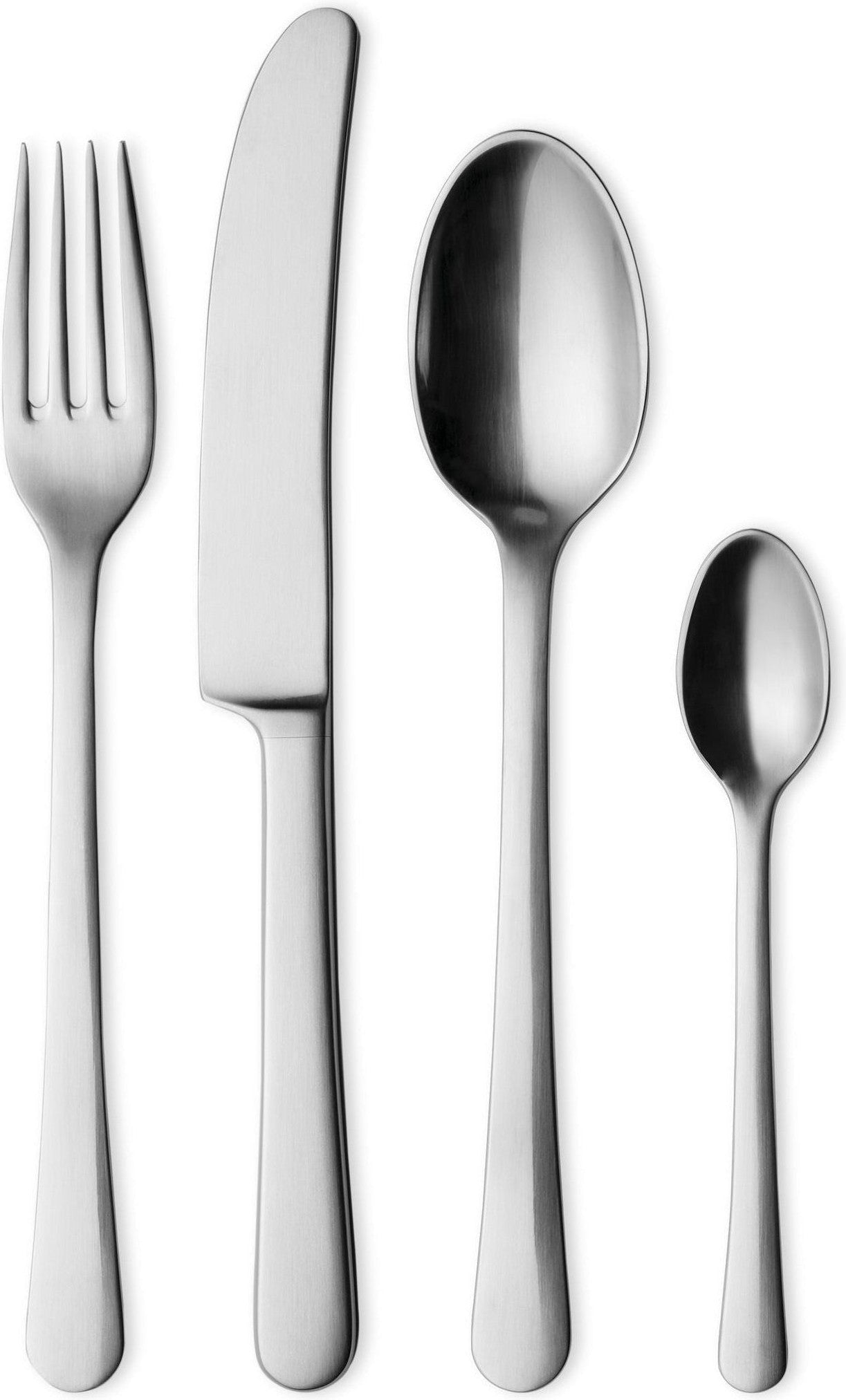 [product_category]-Georg Jensen Copenhagen Cutlery Matt, 4 Piece Set-Georg Jensen-5705145106147-3340504-GEO-1