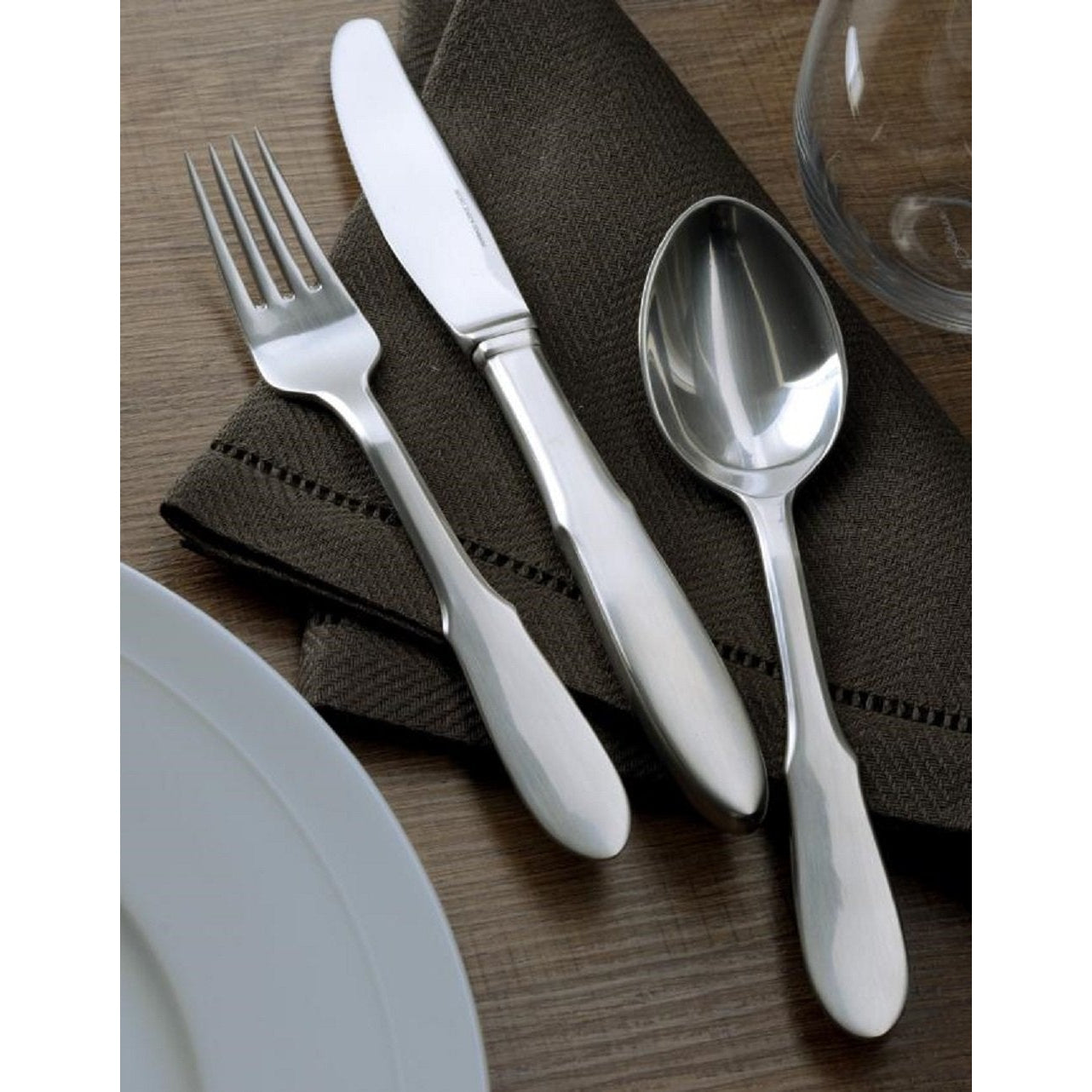[product_category]-Georg Jensen Copenhagen Cutlery Matt, 4 Piece Set-Georg Jensen-5705145106147-3340504-GEO-3