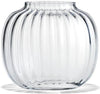 Holmegaard Primula Oval Vase Klar, H17,5cm