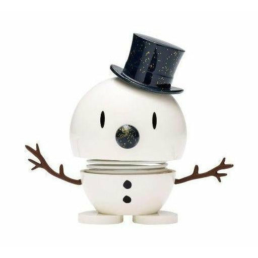 [product_category]-Hoptimist Snowman Small, White/Blue-Hoptimist-5710350004287-26173-HOP-1