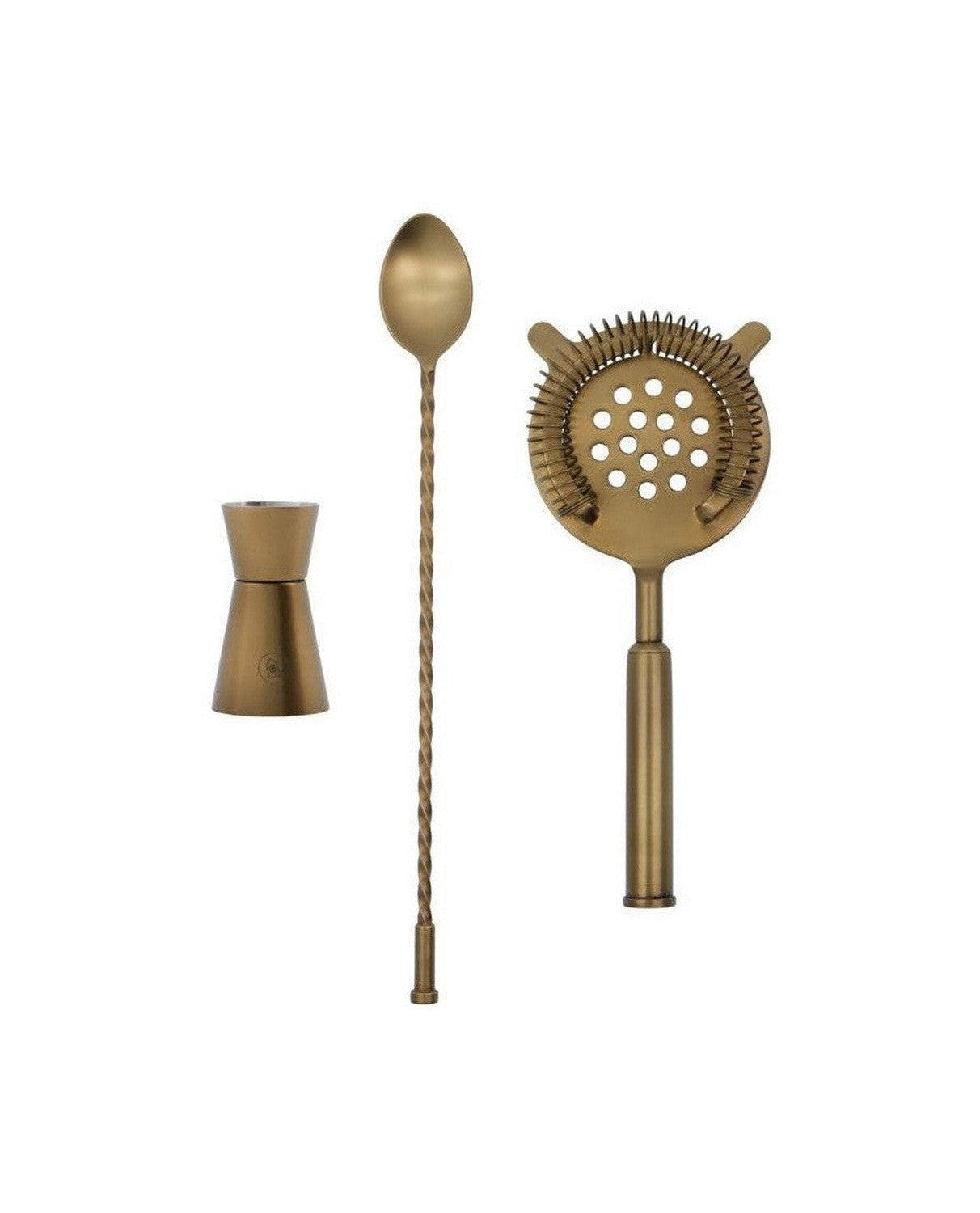 [product_category]-House Doctor Cocktail set, HDBaar, Antique brass finish-House Doctor-5707644891012-211290303-HOU-1