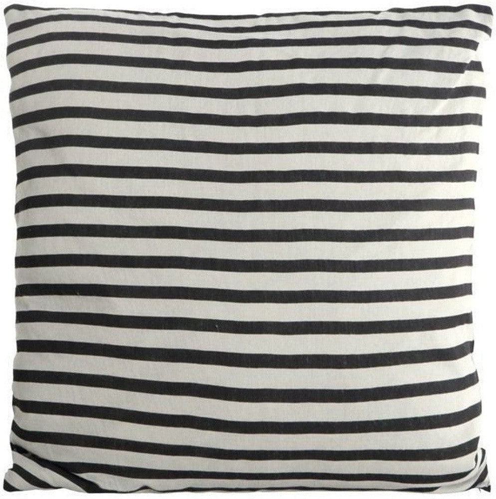 [product_category]-House Doctor Cushion cover, HDHDStripe, Black/Grey-House Doctor-5707644316737-203531092-HOU-1