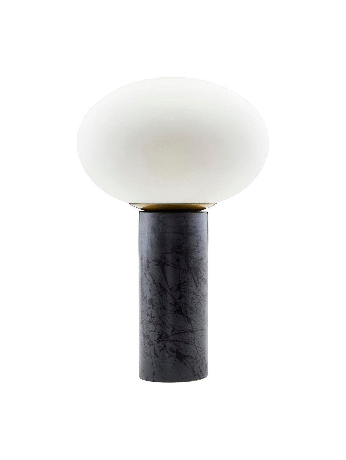 House Doctor Table lamp, HDOpal, White/Black