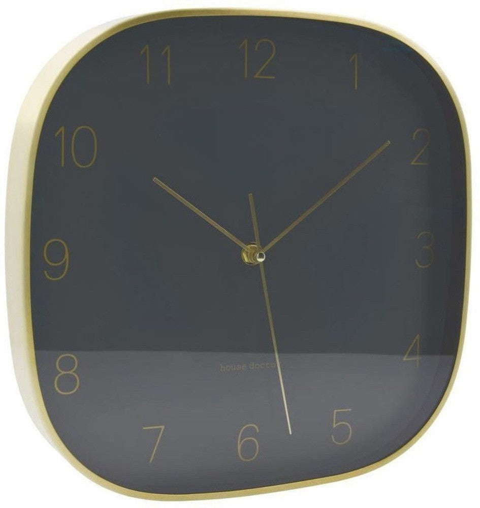 [product_category]-House Doctor Wall clock, HDShape, Dark grey-House Doctor-5707644867321-210490401-HOU-1