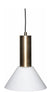 Hübsch Contrast Pendant /Ceiling Lamp, Burnished Brass