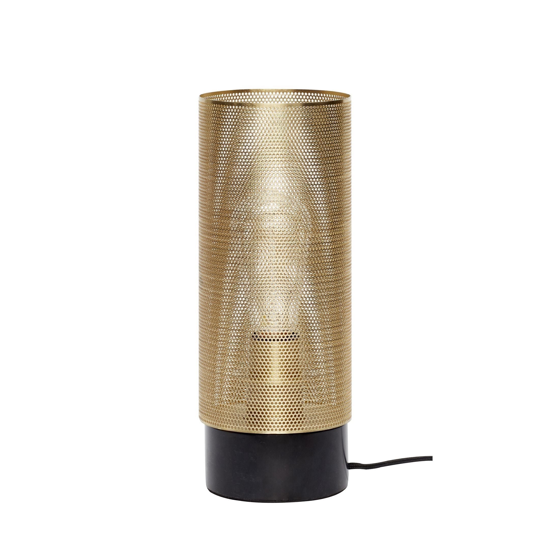 [product_category]-Hübsch Edge Table Lamp Metal Black/Brass-Hübsch-5712772072592-991111-HUB-1