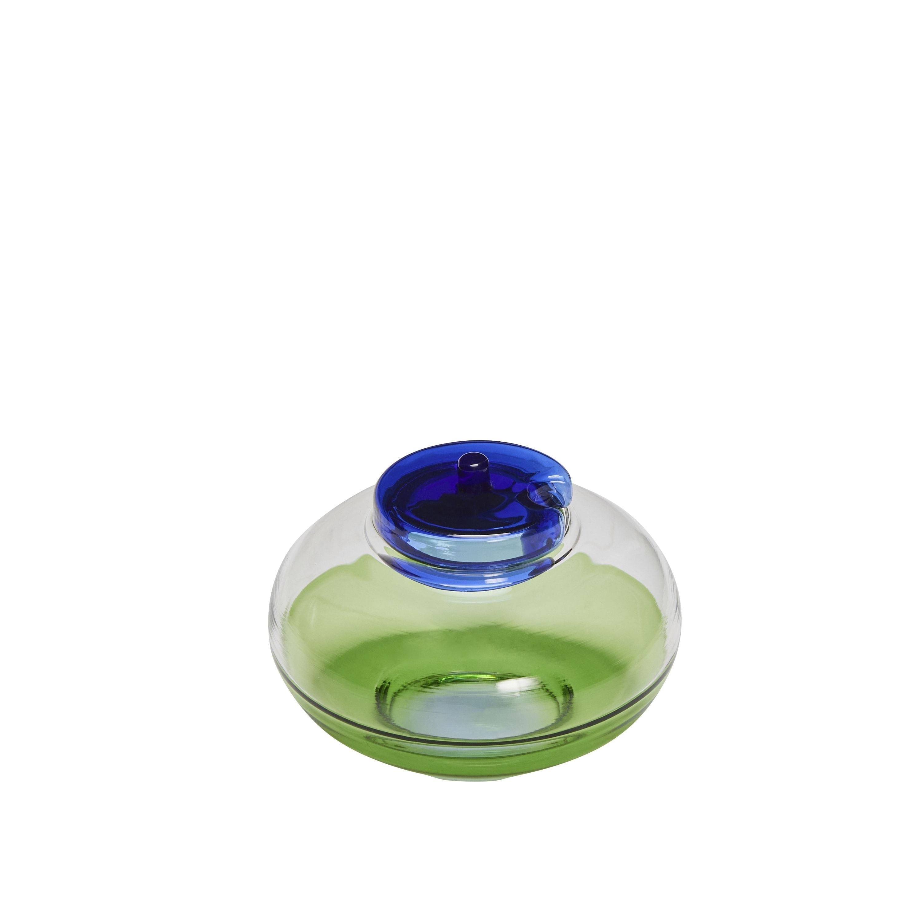 [product_category]-Hübsch No Rush Sugar Bowl, Blue/Clear/Green/Amber-Hübsch-5712772128848-661701-HUB-5