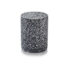 Humdakin Bologna Terrazzo Vase With Lid, Black