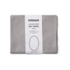 Humdakin Herring Bone Oval Towel, Stone