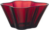 Iittala Alvar Aalto Skål Cranberry, 75mm