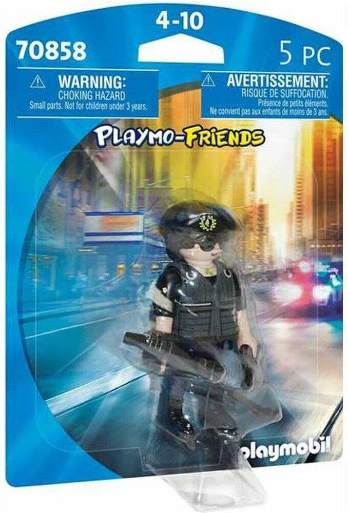 Jointed Figure Playmobil Playmo-Friends 70858 Police Officer (5 pcs)