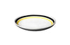 Kähler Omaggio Plate Yellow, ø21 Cm