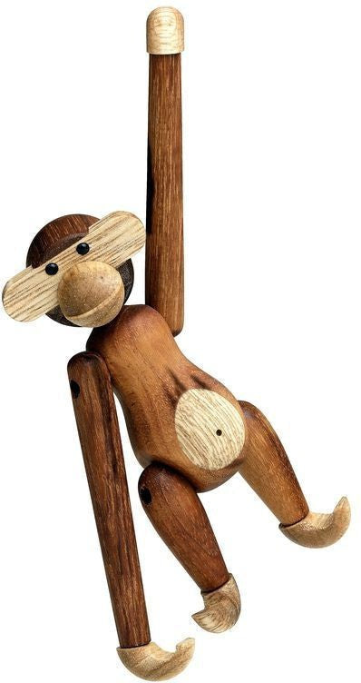 [product_category]-Kay Bojesen Monkey Teak/Limba, Mini-Kay Bojesen-5709513392491-39249-KAY-1