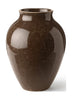 Knabstrup Keramik Vase Natura H 27 cm, Brun