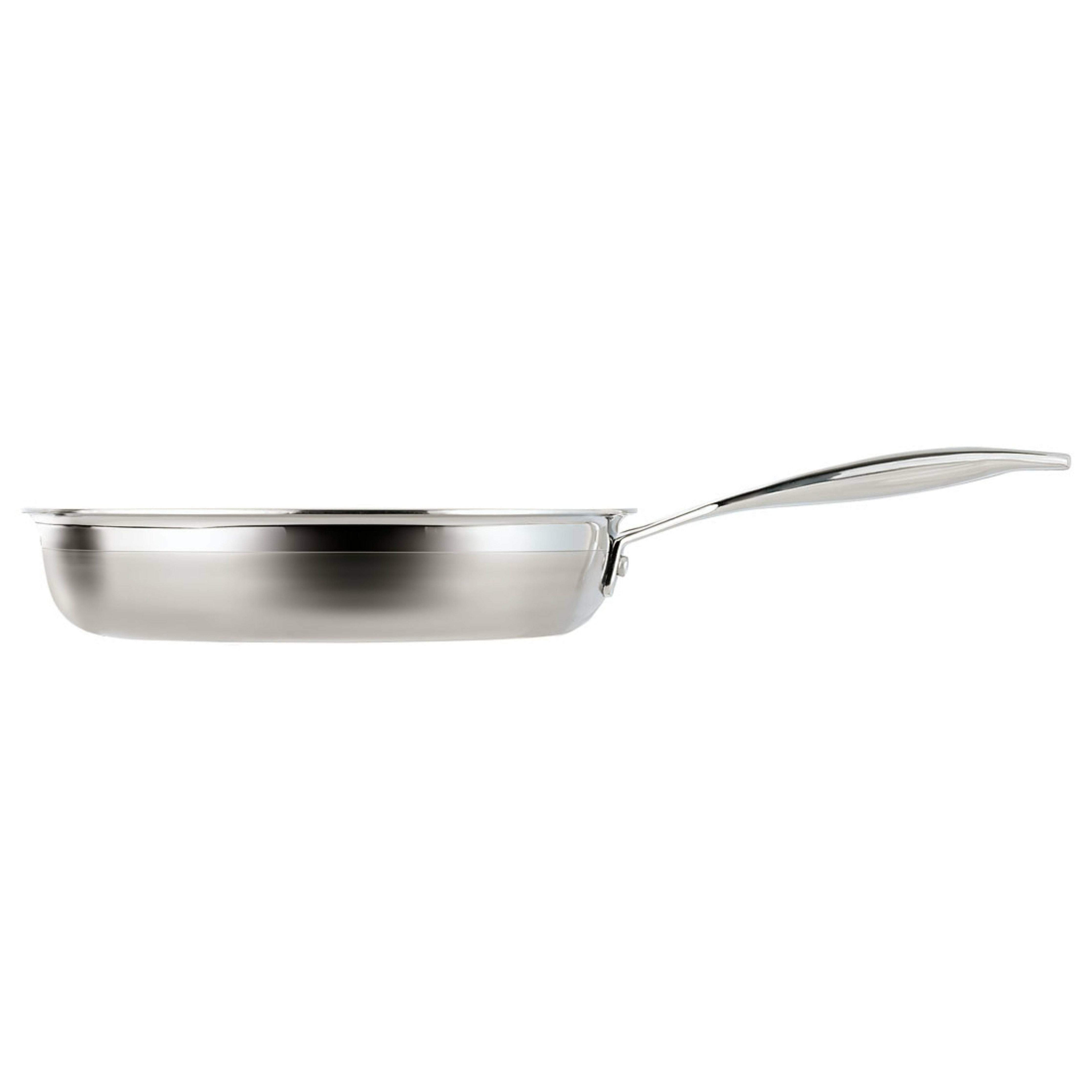 [product_category]-Le Creuset 3 Ply Stainless Steel Non Stick Frying Pan, 24 Cm-Le Creuset-630870042161-96200224001000-LEC-2