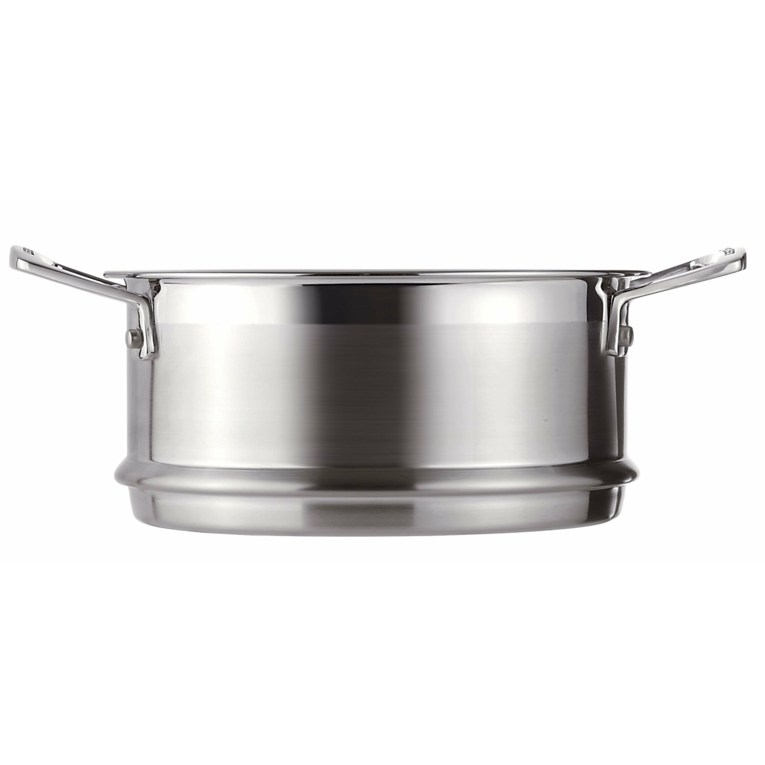 [product_category]-Le Creuset 3 Ply Stainless Steel Steamer Insert, 20 Cm-Le Creuset-630870042628-96202420000000-LEC-1