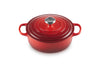 Le Creuset Gourmet Casserole 24 Cm, Cerise