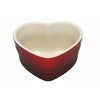 Le Creuset Heart Hjerteramekin Stentøj 10 x 11 Cm, Cerise