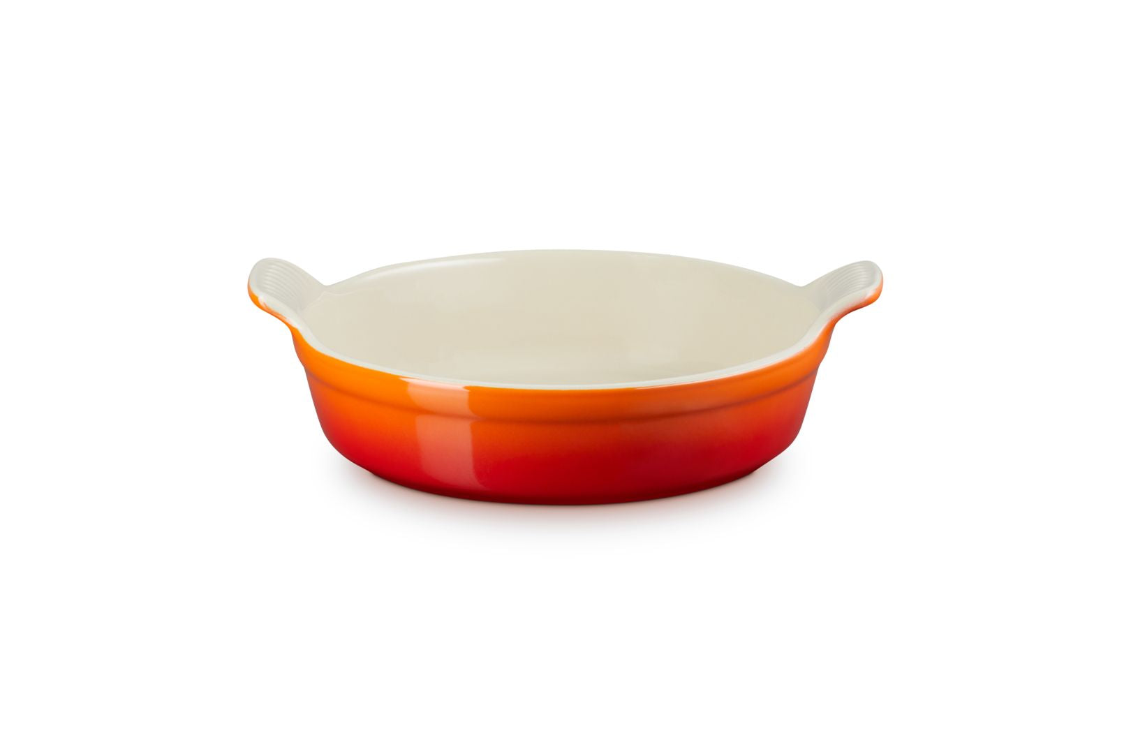 [product_category]-Le Creuset Round Traditional Casserole Dish 24 Cm, Volcanic-Le Creuset-0630870244367-91062124090108-LEC-2